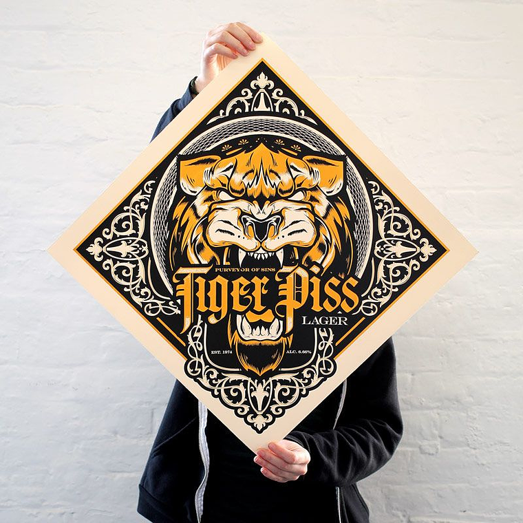 TIGRE - SERIGRAFIA 1