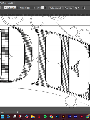 Archivo digital lettering