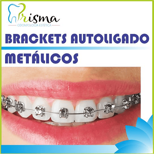 BRACKETS AUTOLIGADO METÁLICOS 