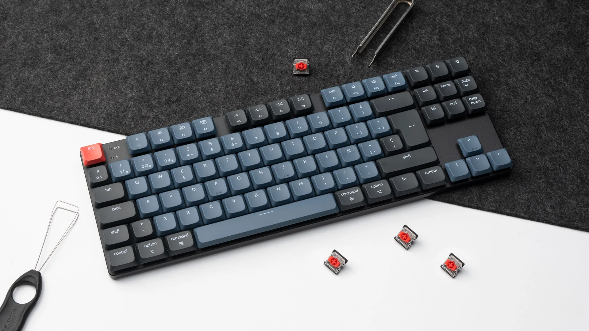 K1 Pro Teclado Mecanico Inalámbrico QMK/VIA RGB Español ISO