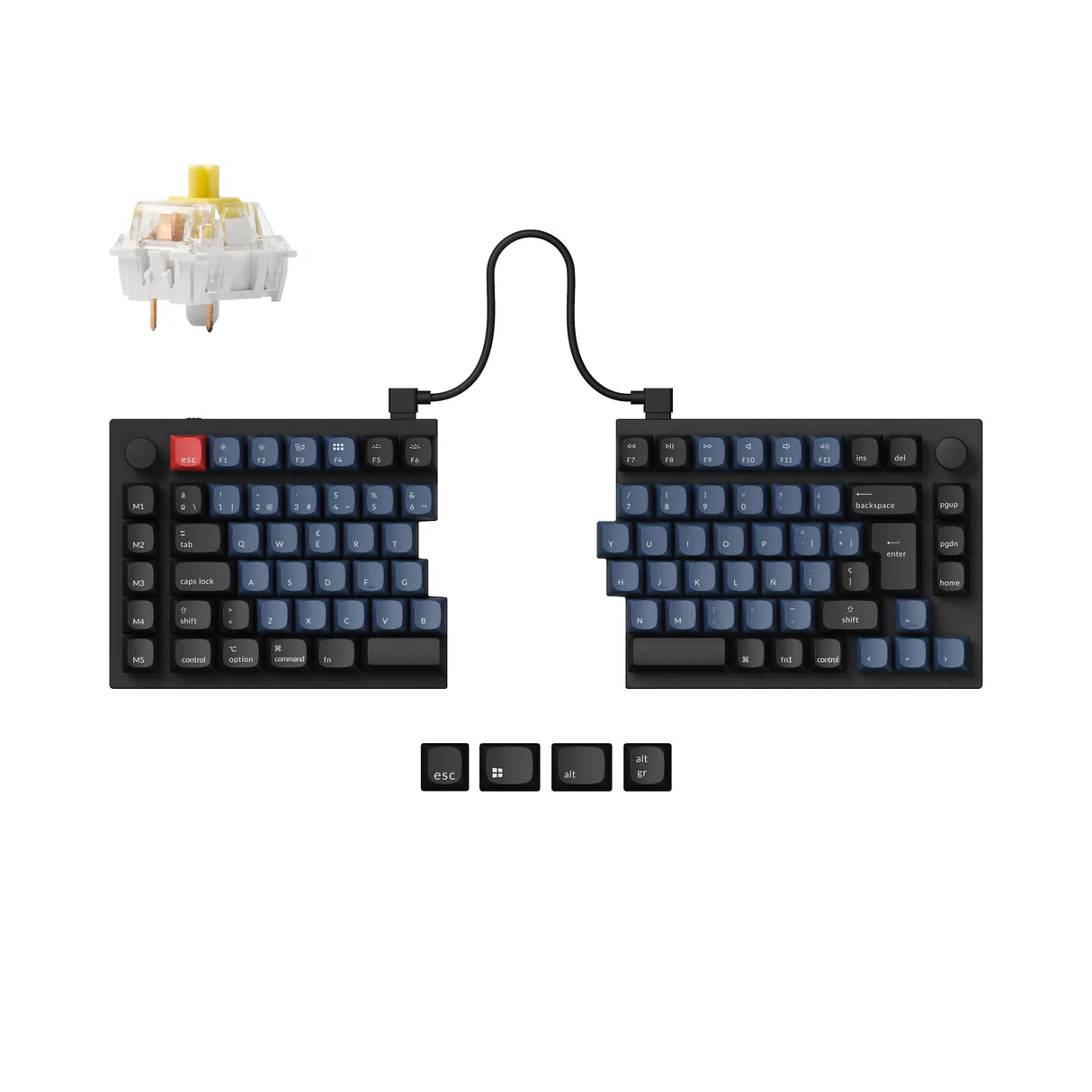 Q11 Teclado Mecanico Custom QMK/VIA RGB Español ISO