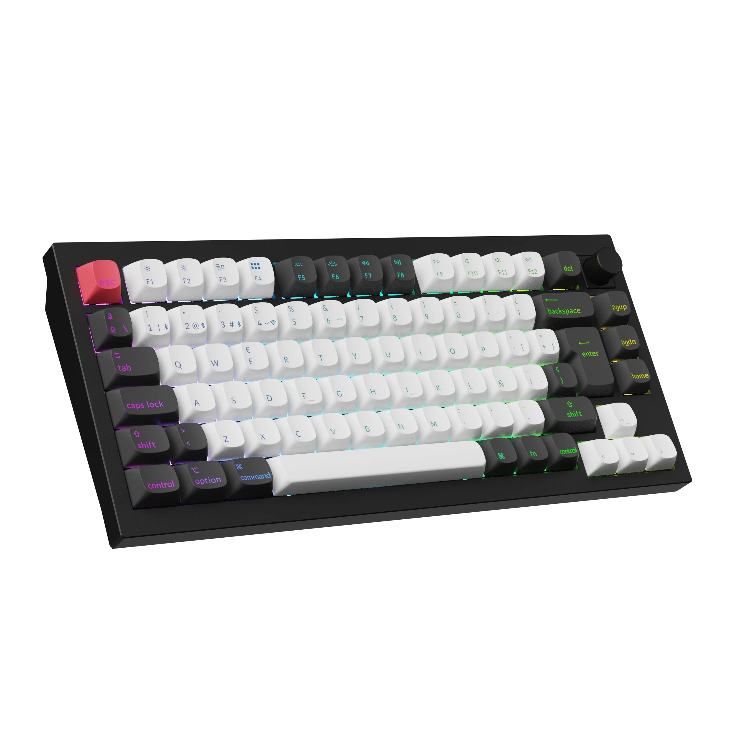 Q1 HE Teclado Mecanico Inalambrico QMK/VIA RGB Español