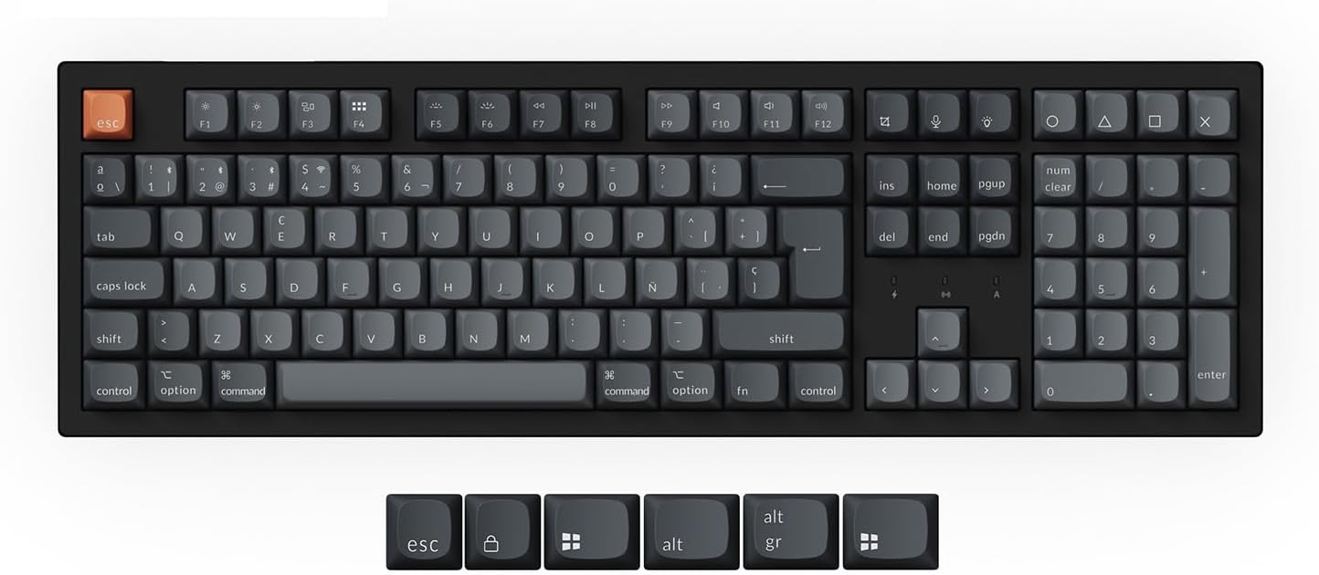K10 Max Teclado Mecánico Inalámbrico QMK Español
