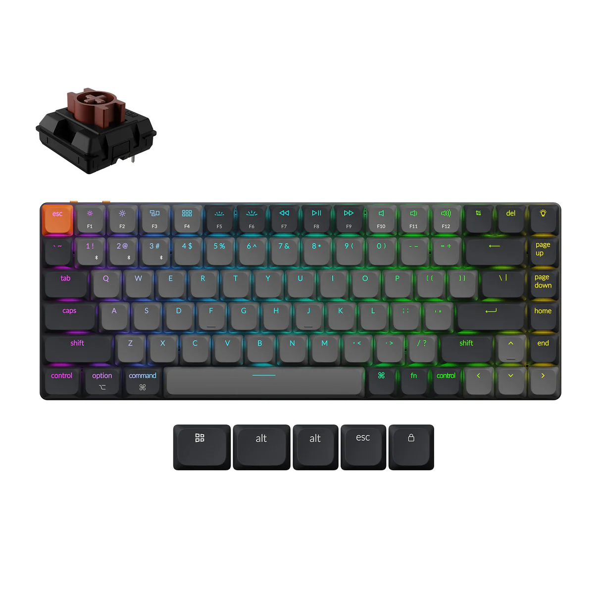 K3 Teclado Mecanico Inalambrico QMK