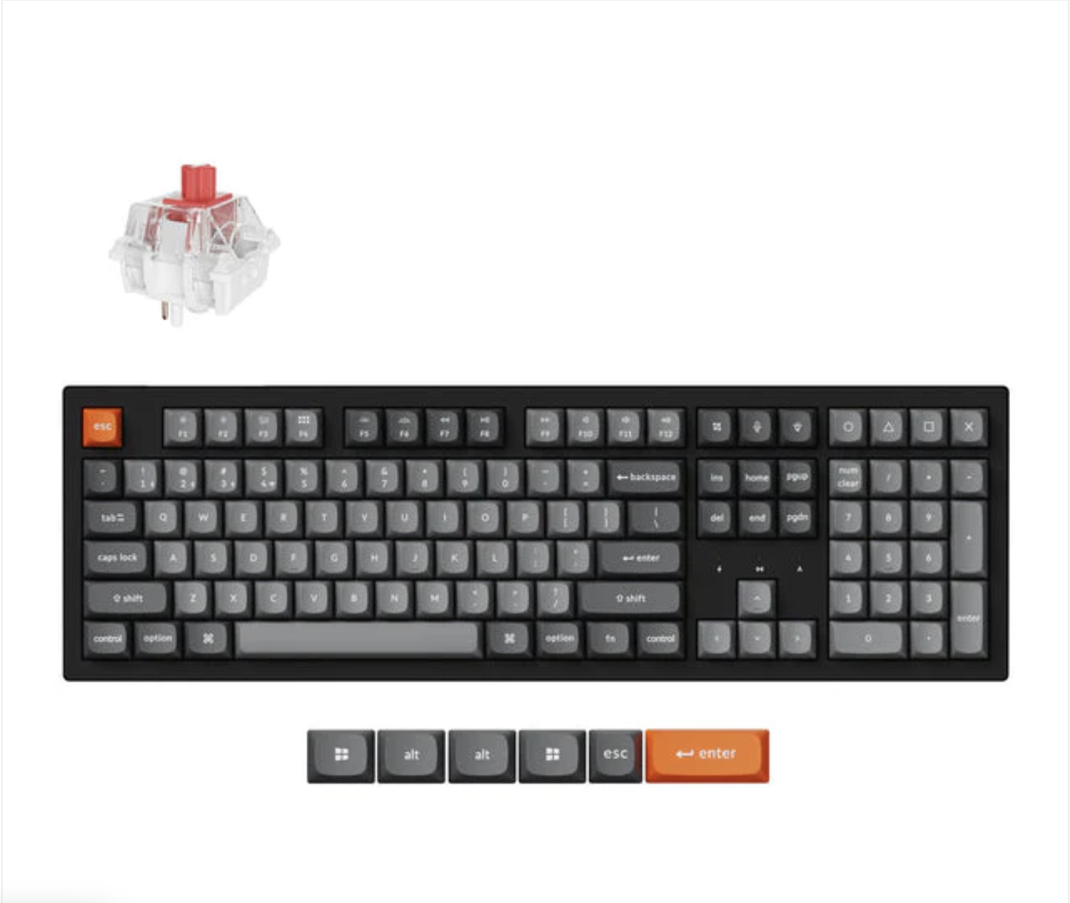 Combo K10 Max QMK ISO Español + Guardapolvo