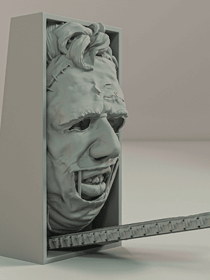 Leatherface Book Nook