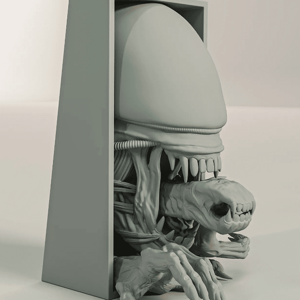 Xenomorph Book nook 2
