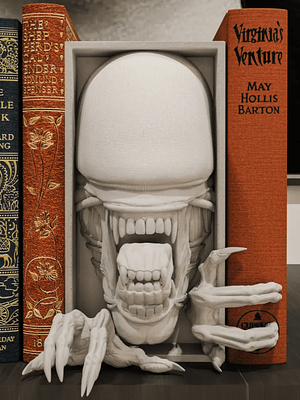 Xenomorph Book nook