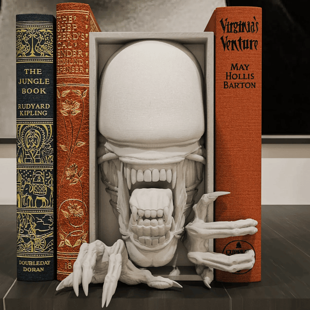 Xenomorph Book nook 1