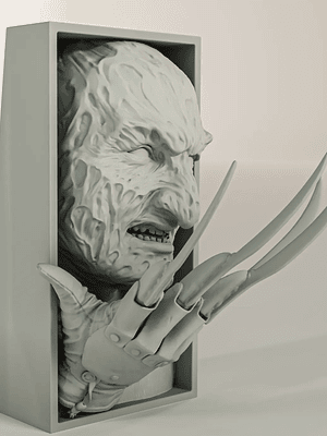 Freddy Krueger Book Nook