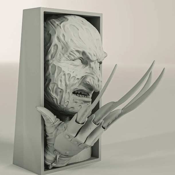 Freddy Krueger Book Nook 2