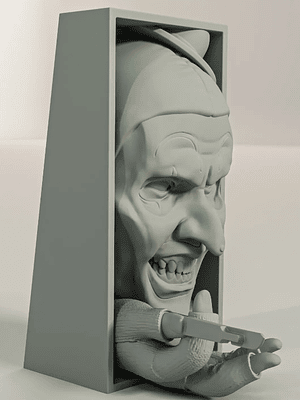 Art the Clown Book Nook