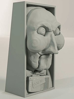 Billy the Puppet Book Nook 