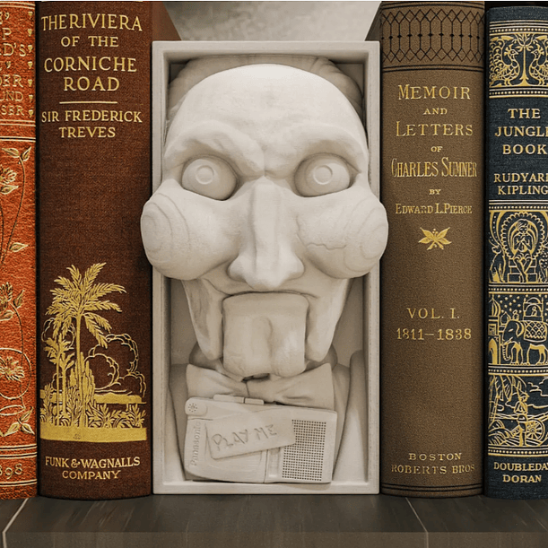 Billy the Puppet Book Nook  1
