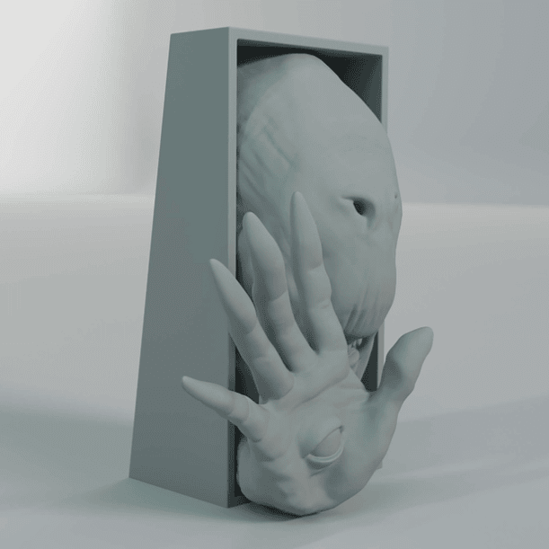 Pale man Book Nook 2