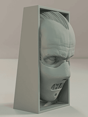 Hannibal Lecter Book Nook