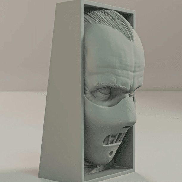 Hannibal Lecter Book Nook 2