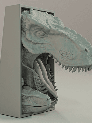 Jurassic Park Book Nook