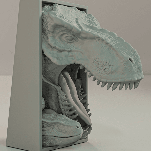 Jurassic Park Book Nook 2