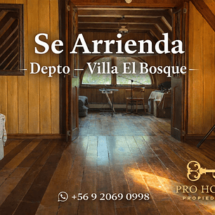 arriendo exclusivos departamentos 