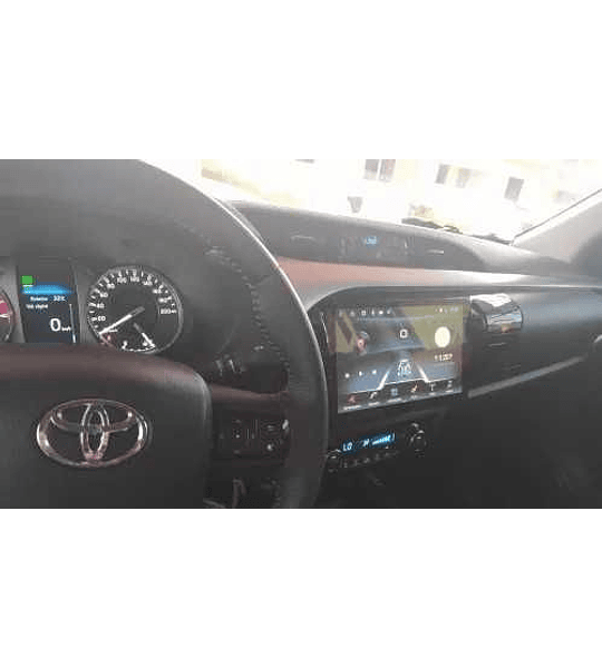 Auto Radio Toyota Hilux Android  2Din Ano 2015 até 2020