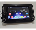 Rádio Volkswagen Seat Skoda 2 din Android auto