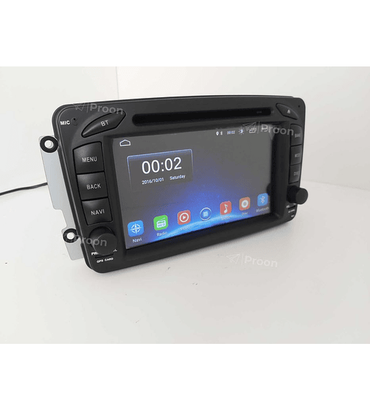 Auto Radio Mercedes Benz clk, w203, W209, W208, W463 Android 2din