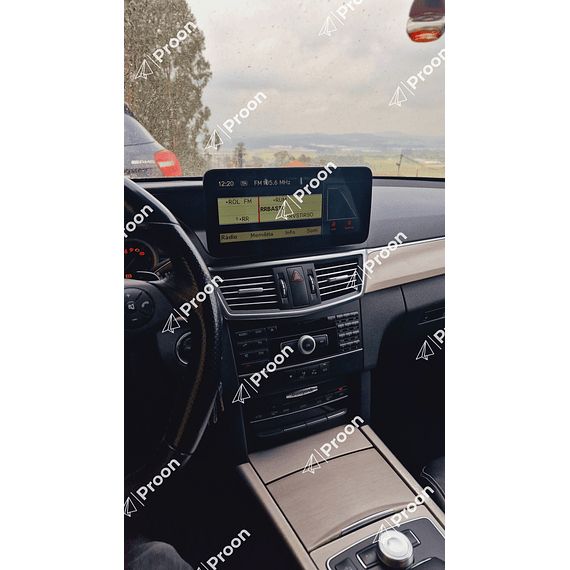 Auto Rádio Mercedes Class E W212 Android 2din Ano 2009 até 2016