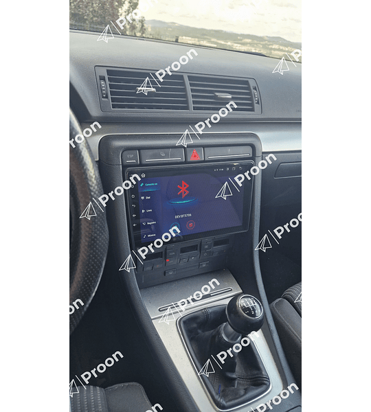 Auto Rádio Audi A4 2 Din. Android Ano 2000 a 2009
