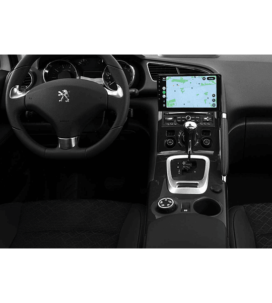 Auto Radio Peugeot 3008 Android 2 din Ano 2009 até 2015