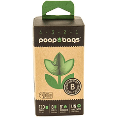 Bolsitas De Paseo - 8 Rollos Biodegradables