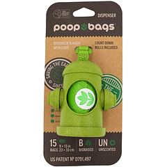 Dispensador + 1 Rollo De Bolsitas Biodegradables