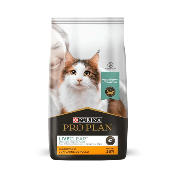 PROPLAN CAT ADULTO CLEAR LIVE 3KGS