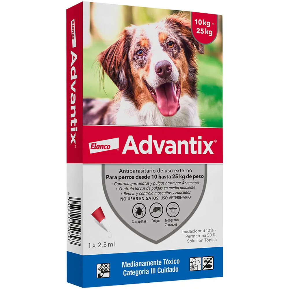 Advantix 10 - 25 Kg.
