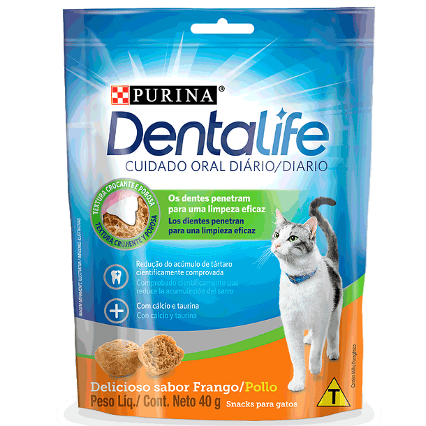 DENTALIFE CUIDADO ORAL POLLO 40G