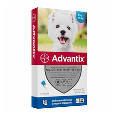 Advantix de 4 a 10 kg 