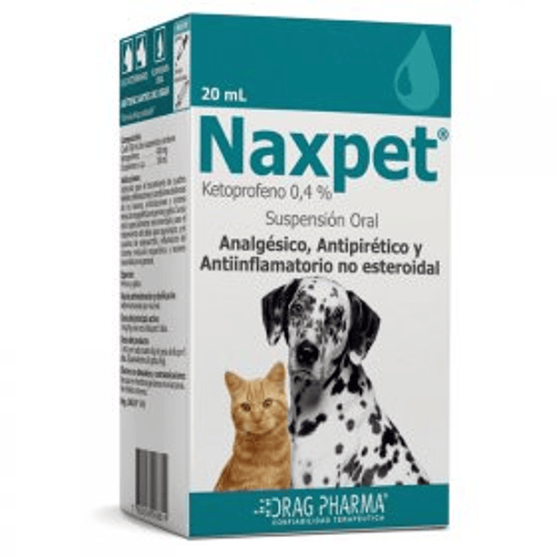 Naxpet Analgésico al 0.4% para perros y gatos