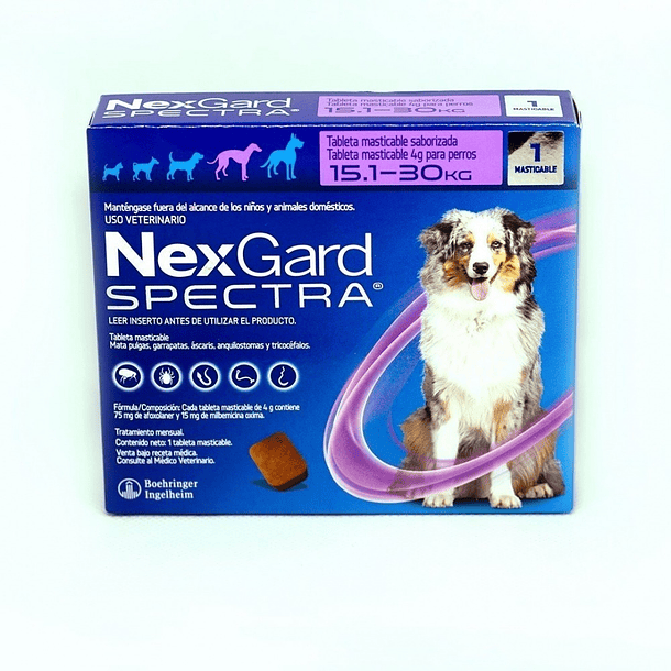 NEXGARD SPECTRA 15-30 KG