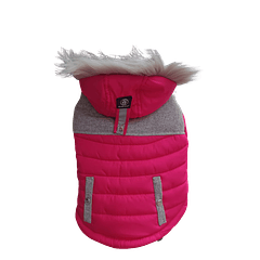 Chaqueta con gorro Silverpaw Rosa