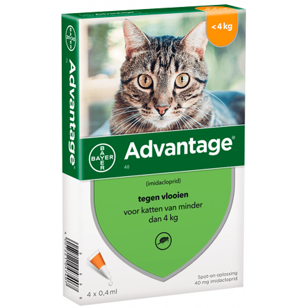 Advantage Gatos hasta 4 kg