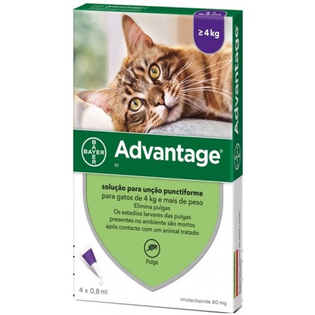 Advantage Pipeta Gatos 4-8kg
