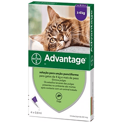 Advantage Gatos hasta 4-8 kg