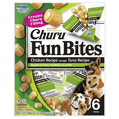 Churu Fun Bites Pollo y Atún para Perro