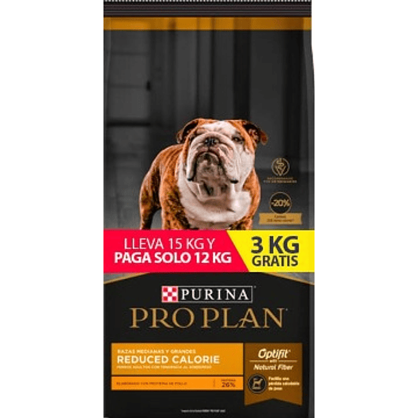 PROMOCION PROPLAN REDUCE CALORIAS 12+3 KG