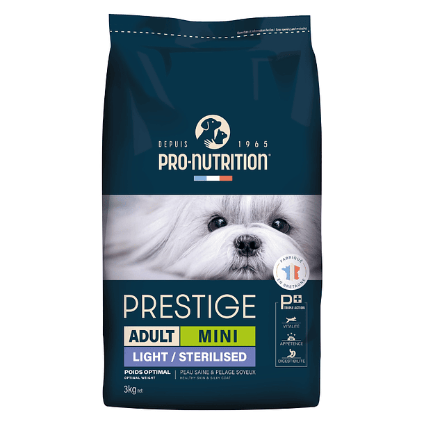 PRO-NUTRITION PRESTIGE LIGHT- STERILIZED MINI 3 KG