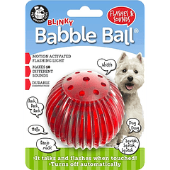 PROMOCIÓN PET QWERKS Blinky Babble Ball M