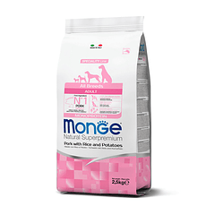 MONGE ALL BREED ADULTO PORK 2.5 KG