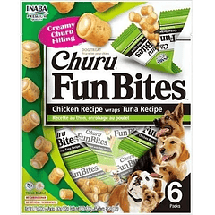 Churu Fun Bites Pollo y Atún para Perro