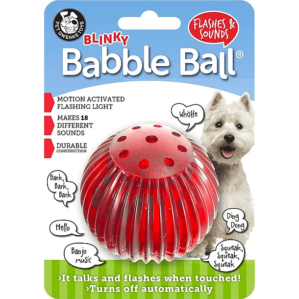 Black Friday Pet qwerks Blinky Babble Ball M