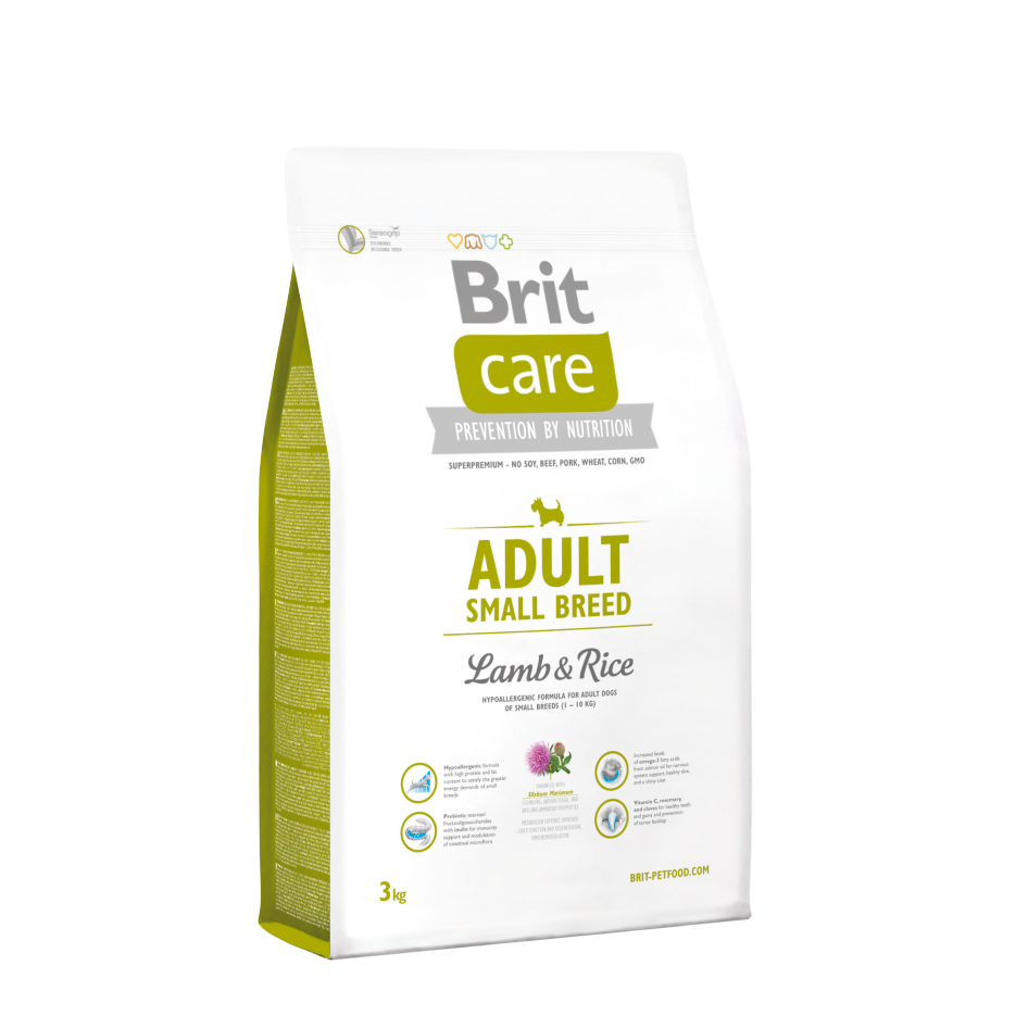 Brit Care Perro Adulto Raza Pequeña Cordero Hypoallergenic 7kg